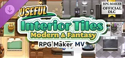 RPG Maker MV - Useful Interior Tiles Modern and Fantasy