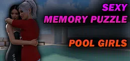 Sexy Memory Puzzle - Pool Girls