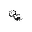 Feet pool icon