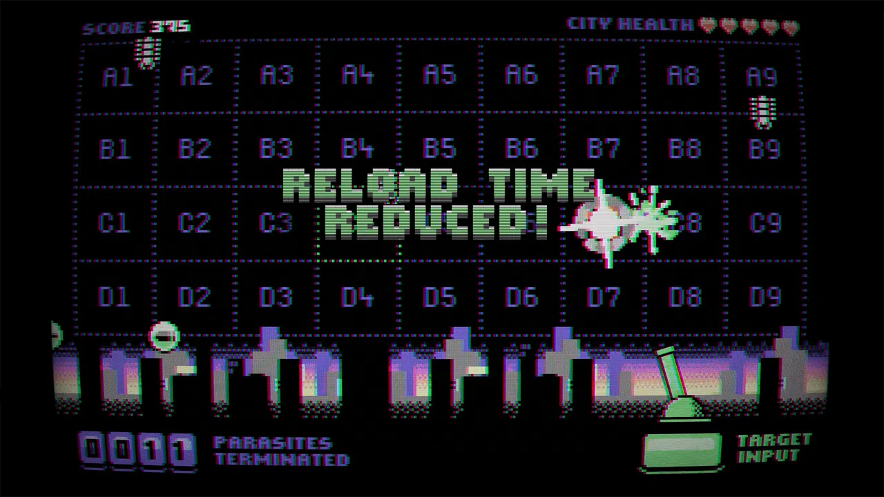 Parasite Attack 1984 Screenshot 2