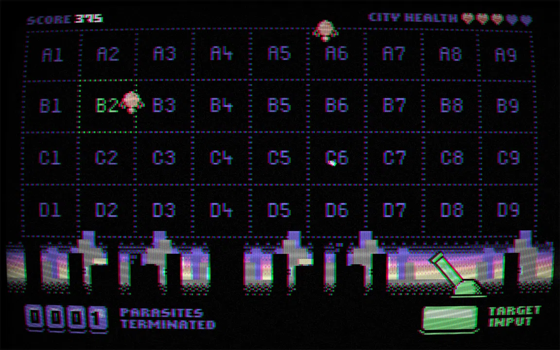 Parasite Attack 1984 Screenshot 3