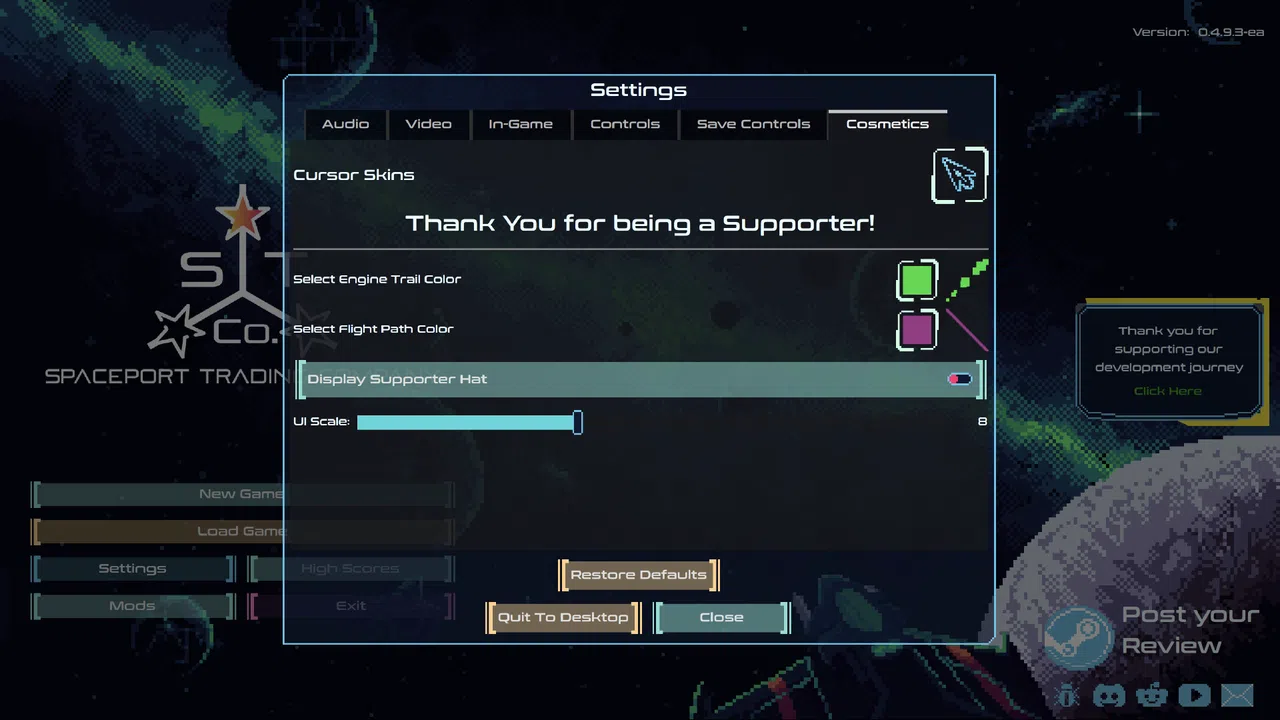Spaceport Trading Company - Supporter Screenshot 4