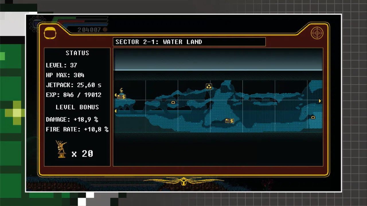 Jett Rider - Game User Manual Screenshot 1