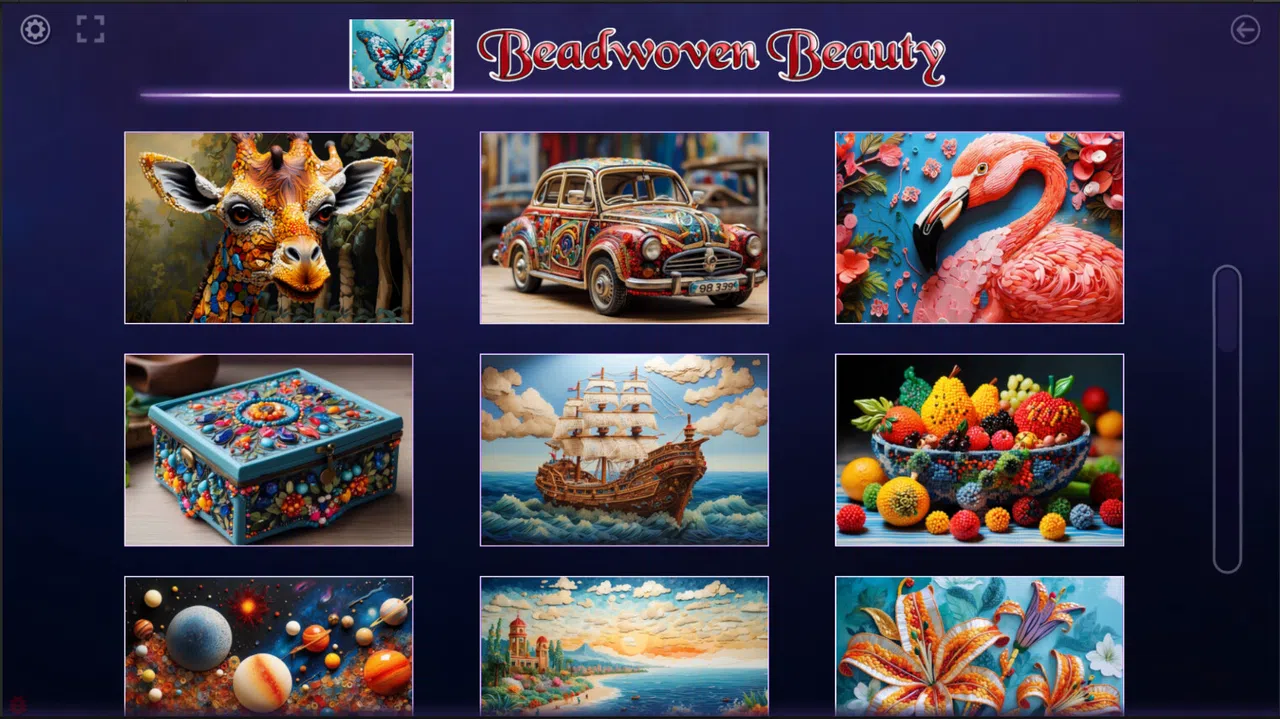 Master of Pieces © Jigsaw Puzzle - Beadwoven Beauty Screenshot 6