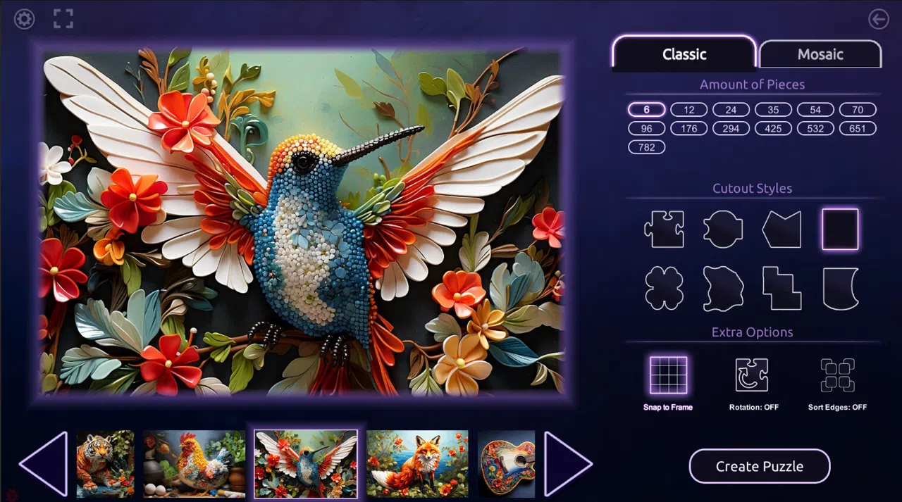 Master of Pieces © Jigsaw Puzzle - Beadwoven Beauty Screenshot 2