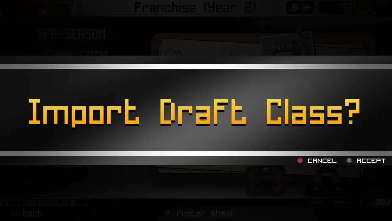 Legend Bowl Draft Class Feature Pack Screenshot 0