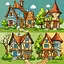 Four Houses Built icon