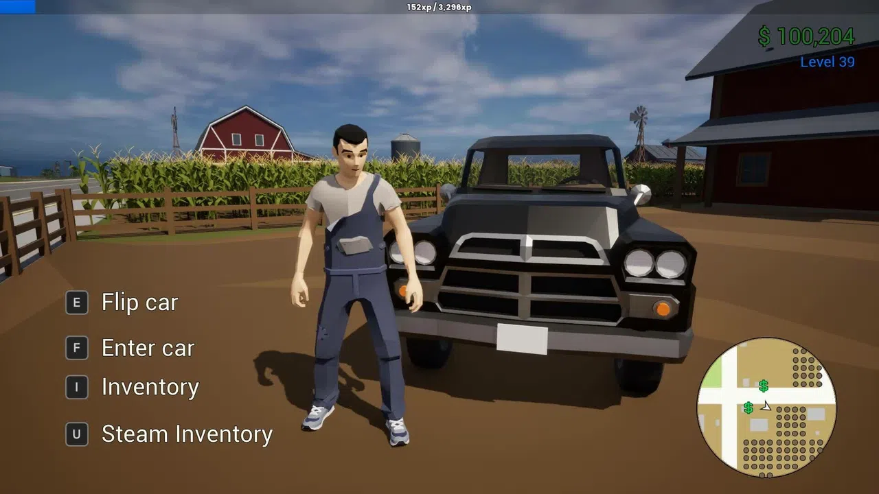 Poly Plaza - Farmer Pack Screenshot 1