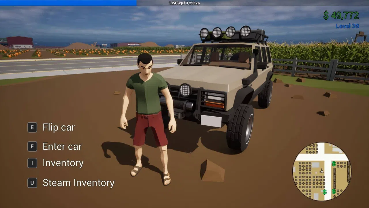 Poly Plaza - Farmer Pack Screenshot 0