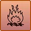 Up in flames icon