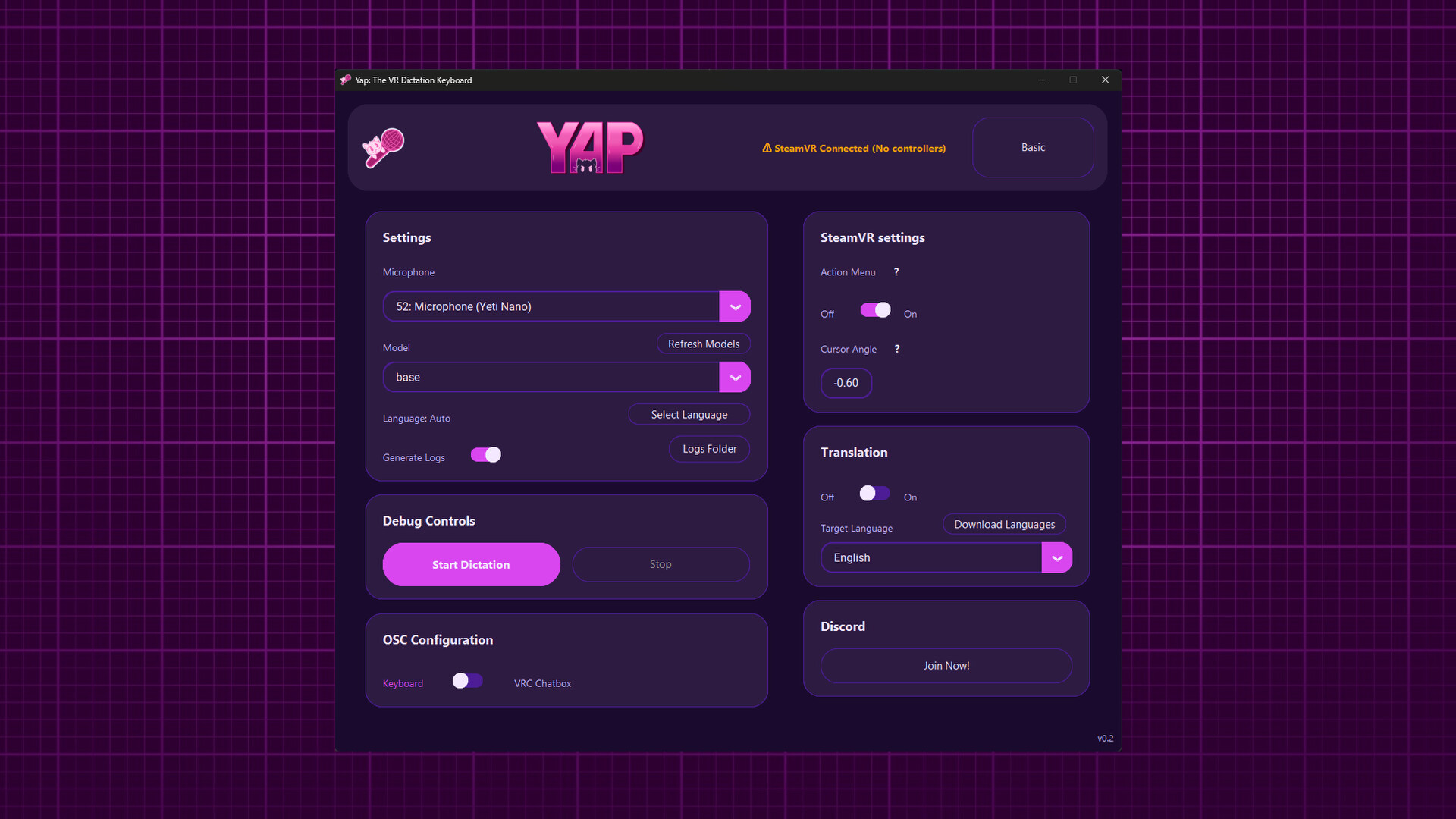 Yap: The VR Dictation Keyboard Screenshot 4