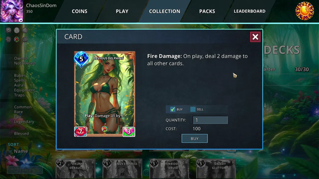 Battle Babes: Chaos, Sin & Domination Screenshot 3