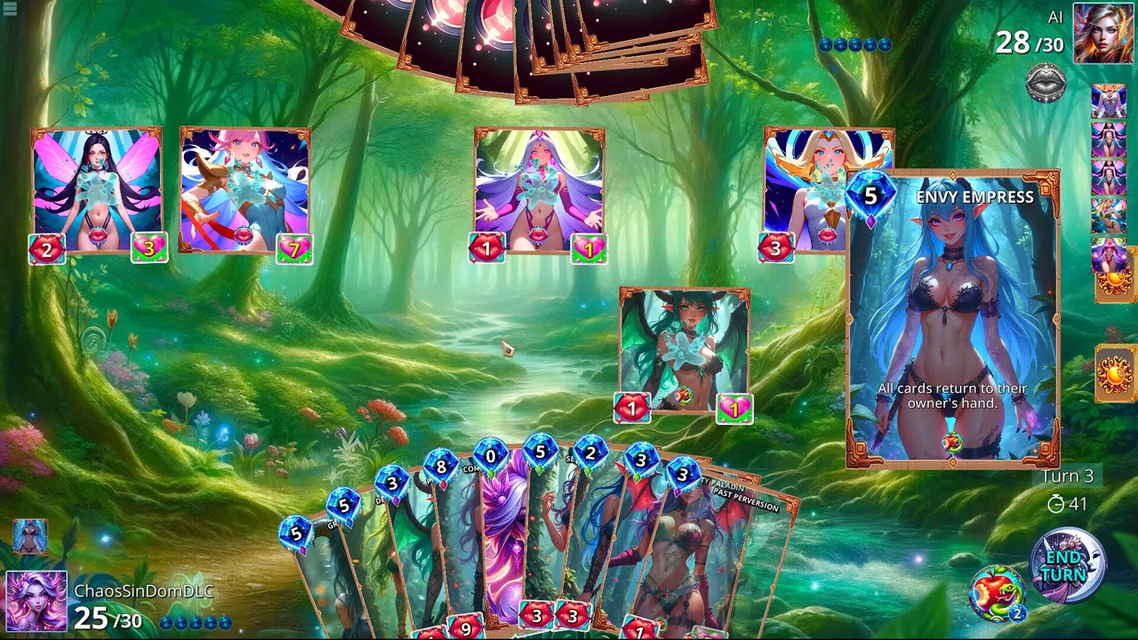 Battle Babes: Chaos, Sin & Domination Screenshot 1