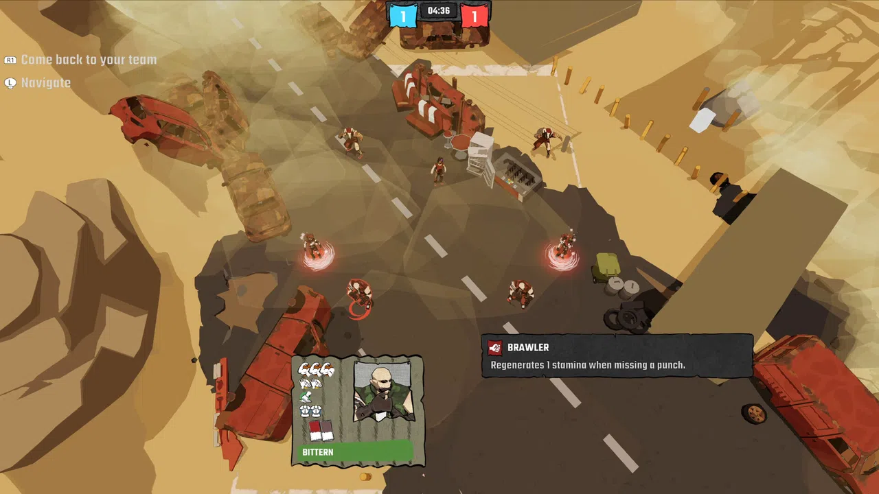 Rough Rivals Screenshot 1