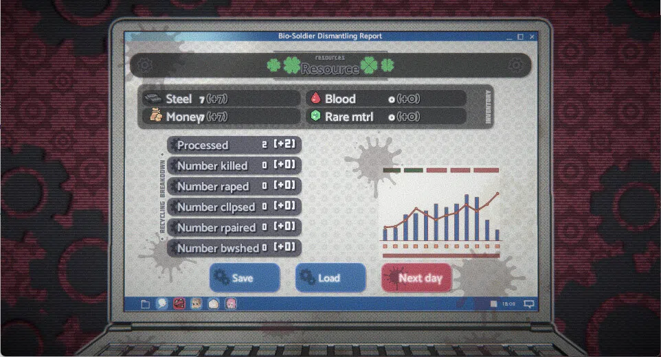 Dismantling Workshop of Bio-Girl Screenshot 2