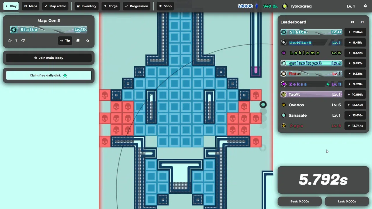 UpRunner Demo Screenshot 0