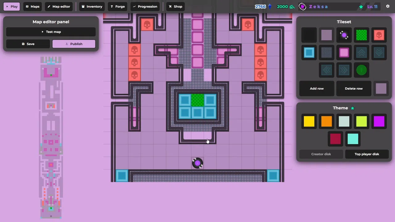 UpRunner Demo Screenshot 4