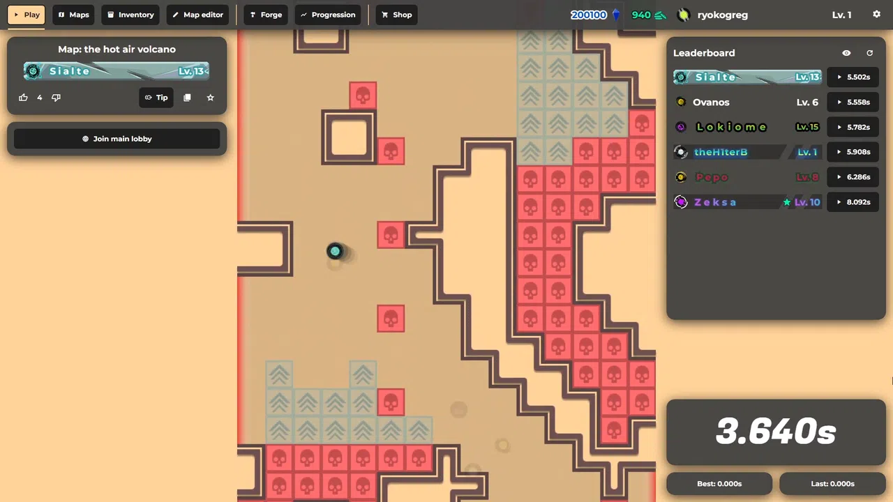 UpRunner Demo Screenshot 5