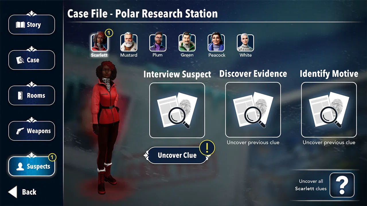 Clue/Cluedo: Polar Research Station Crime Scene Bundle Screenshot 5