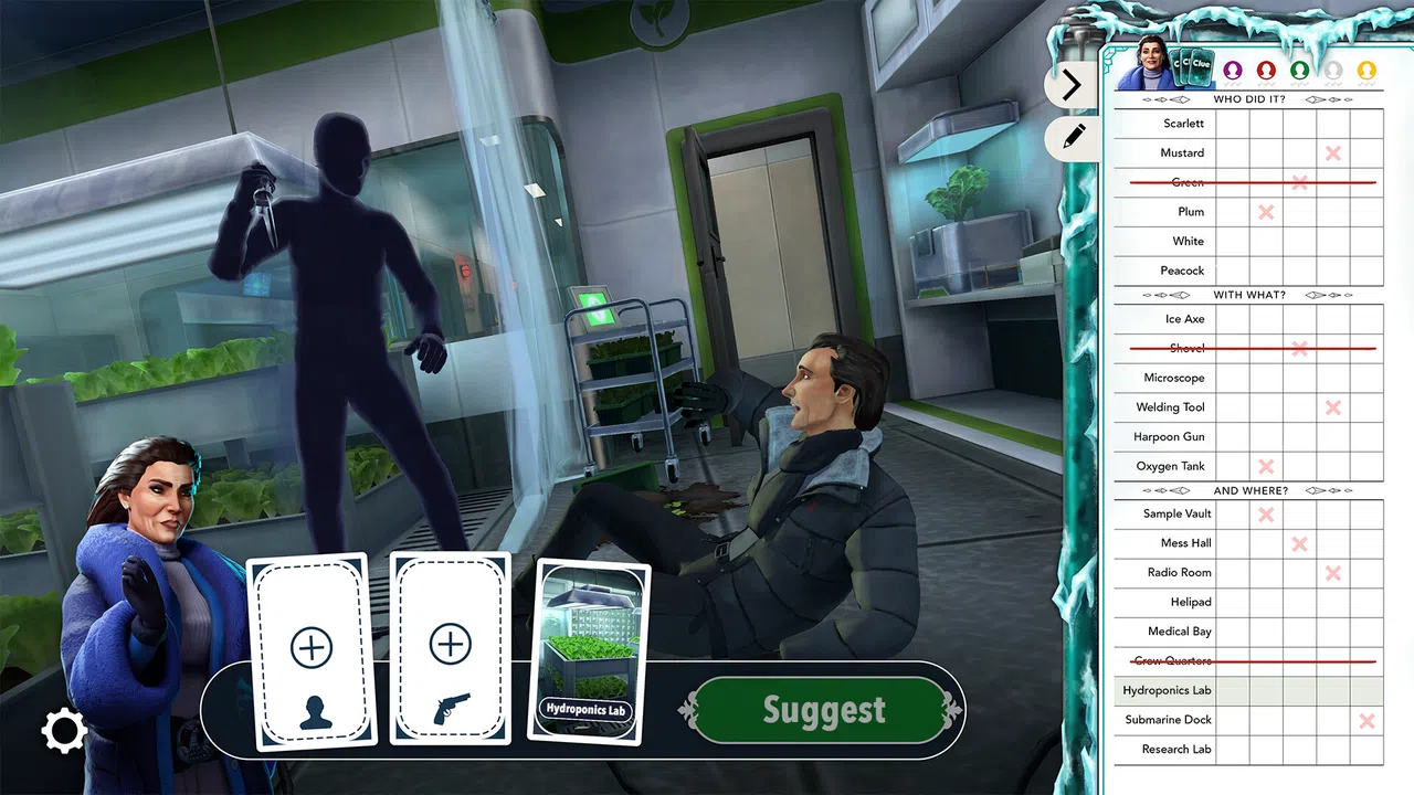 Clue/Cluedo: Polar Research Station Crime Scene Bundle Screenshot 2