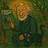 Old Painter and Cat in the Garden