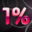 The One Percent icon