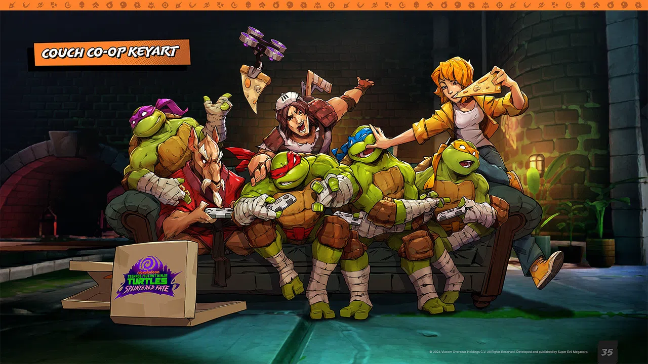 Teenage Mutant Ninja Turtles: Splintered Fate Digital Art Book Screenshot 2