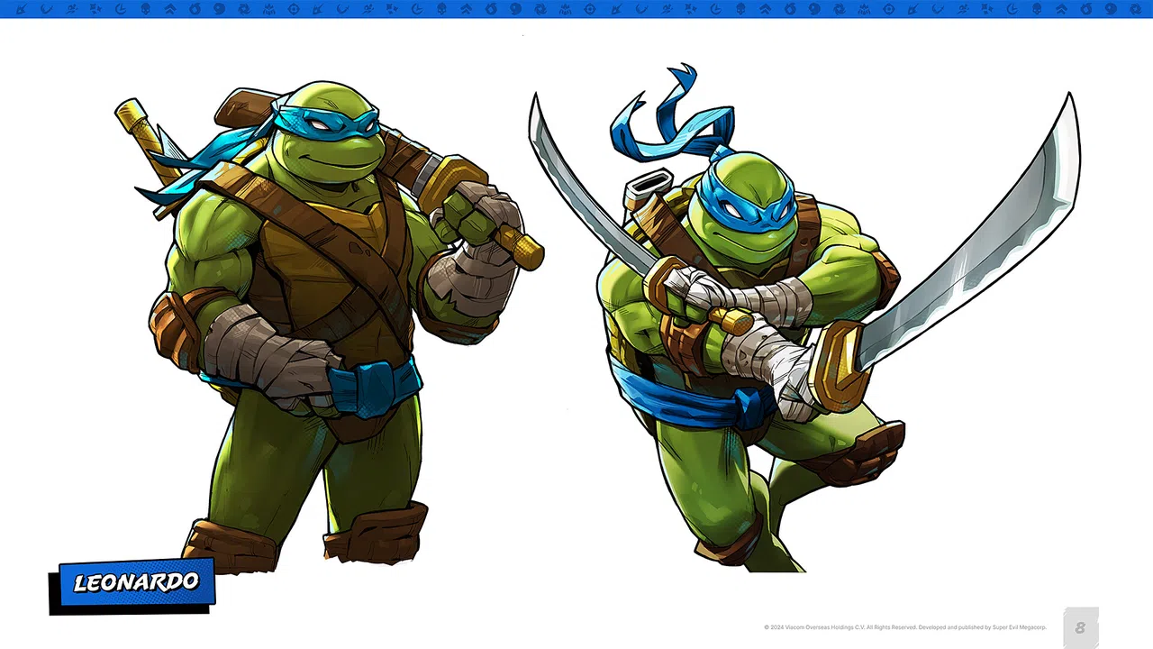 Teenage Mutant Ninja Turtles: Splintered Fate Digital Art Book Screenshot 1