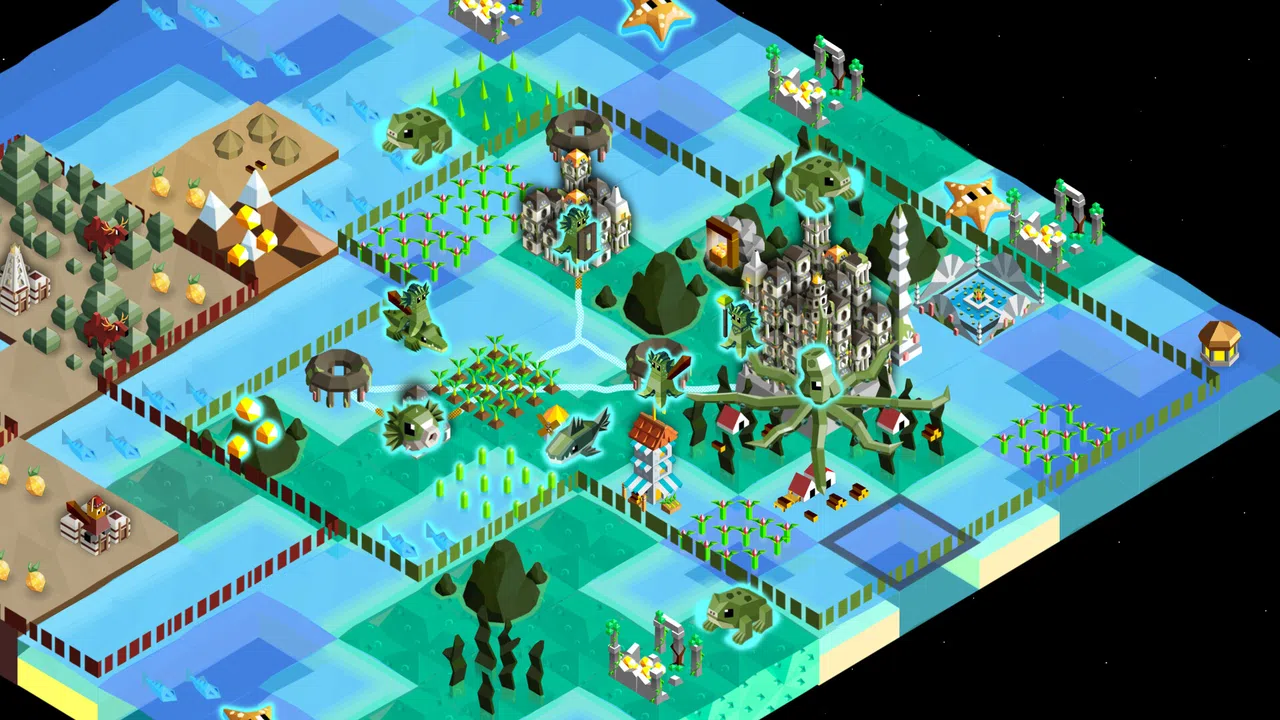 The Battle of Polytopia - Forgotten Skin (for the Aquarion tribe) Screenshot 3