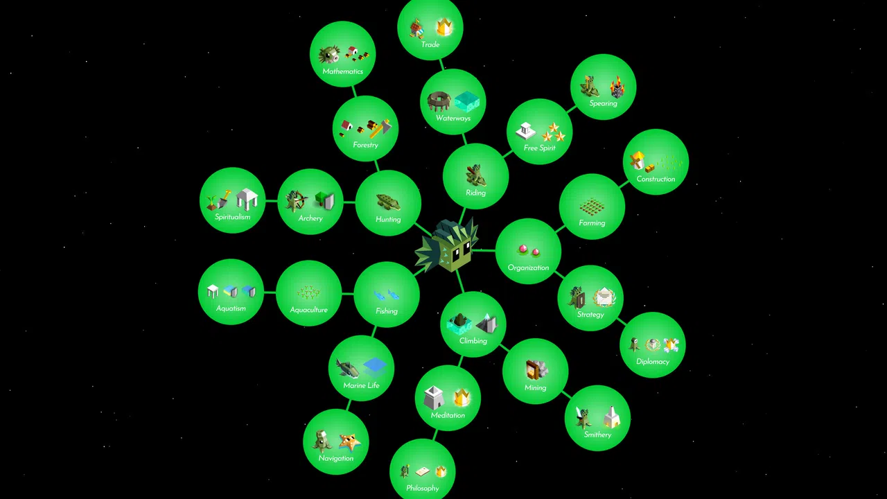 The Battle of Polytopia - Forgotten Skin (for the Aquarion tribe) Screenshot 2