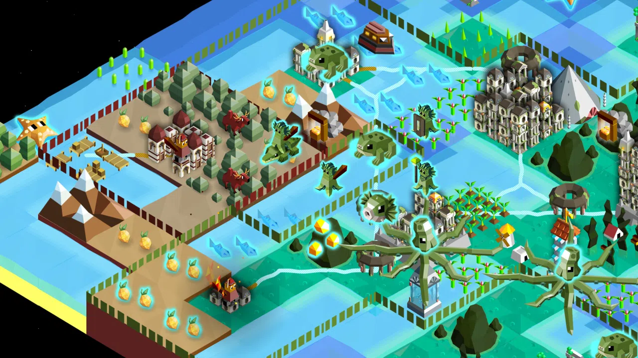 The Battle of Polytopia - Forgotten Skin (for the Aquarion tribe) Screenshot 4