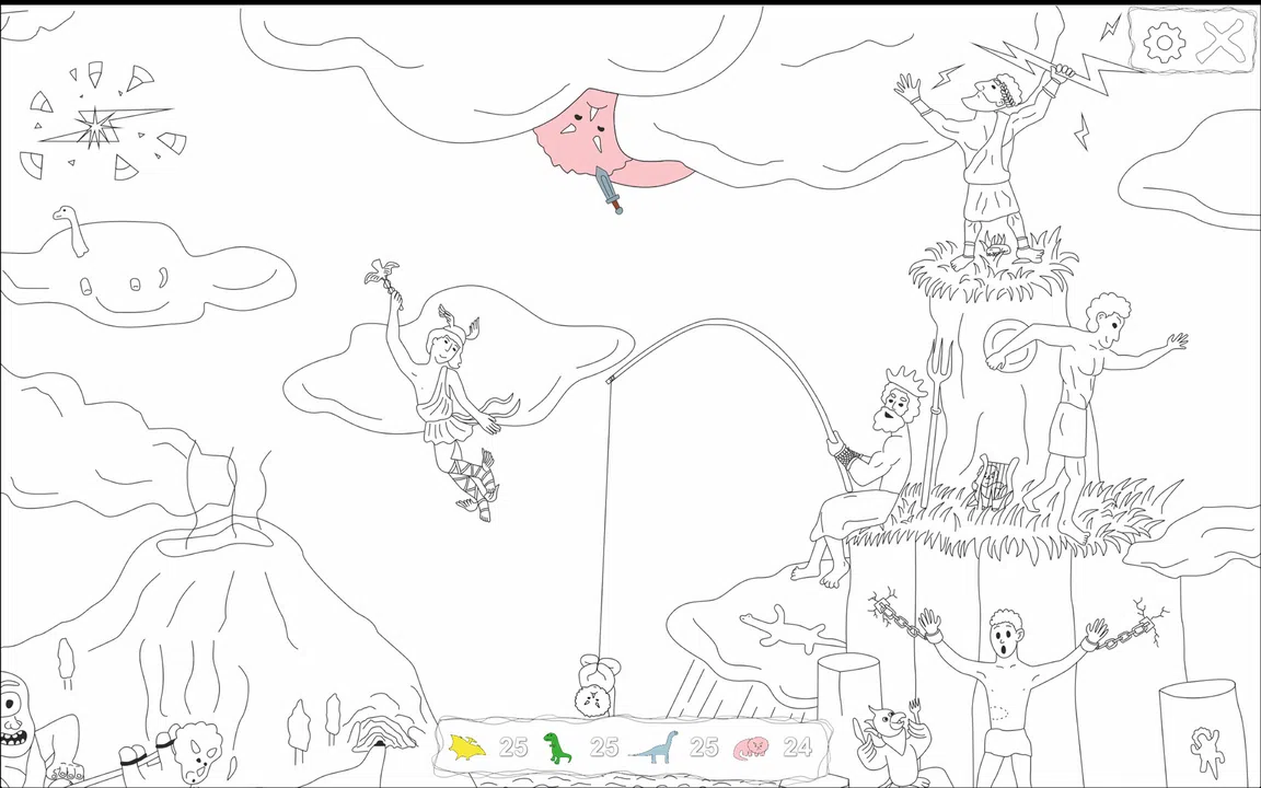 100 Hiddensaurs - Greece Screenshot 1