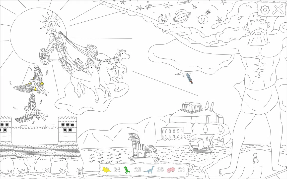 100 Hiddensaurs - Greece Screenshot 2