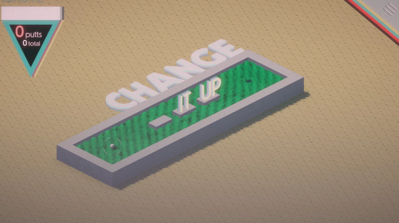Mini Mini Golf Golf Demo Screenshot 0