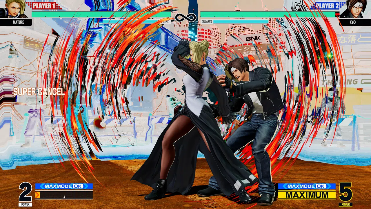 KOF XV DLC Characters "MATURE" and "VICE" Screenshot 3