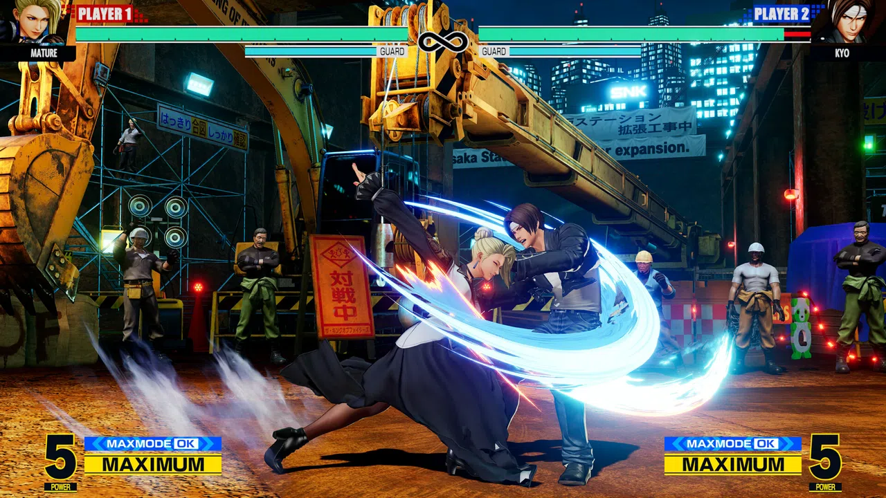 KOF XV DLC Characters "MATURE" and "VICE" Screenshot 2