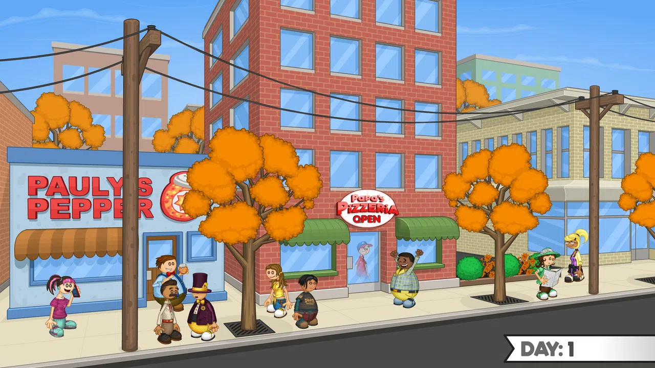 Papa's Pizzeria Deluxe Screenshot 0