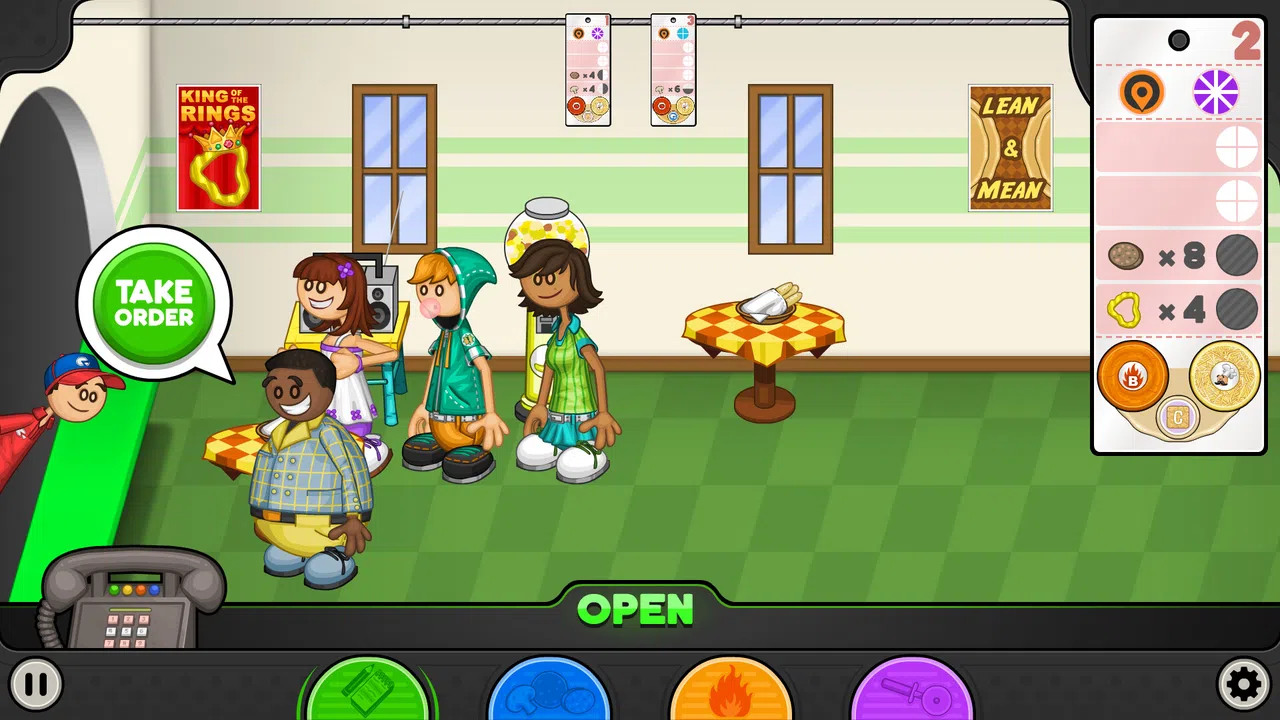 Papa's Pizzeria Deluxe Screenshot 3