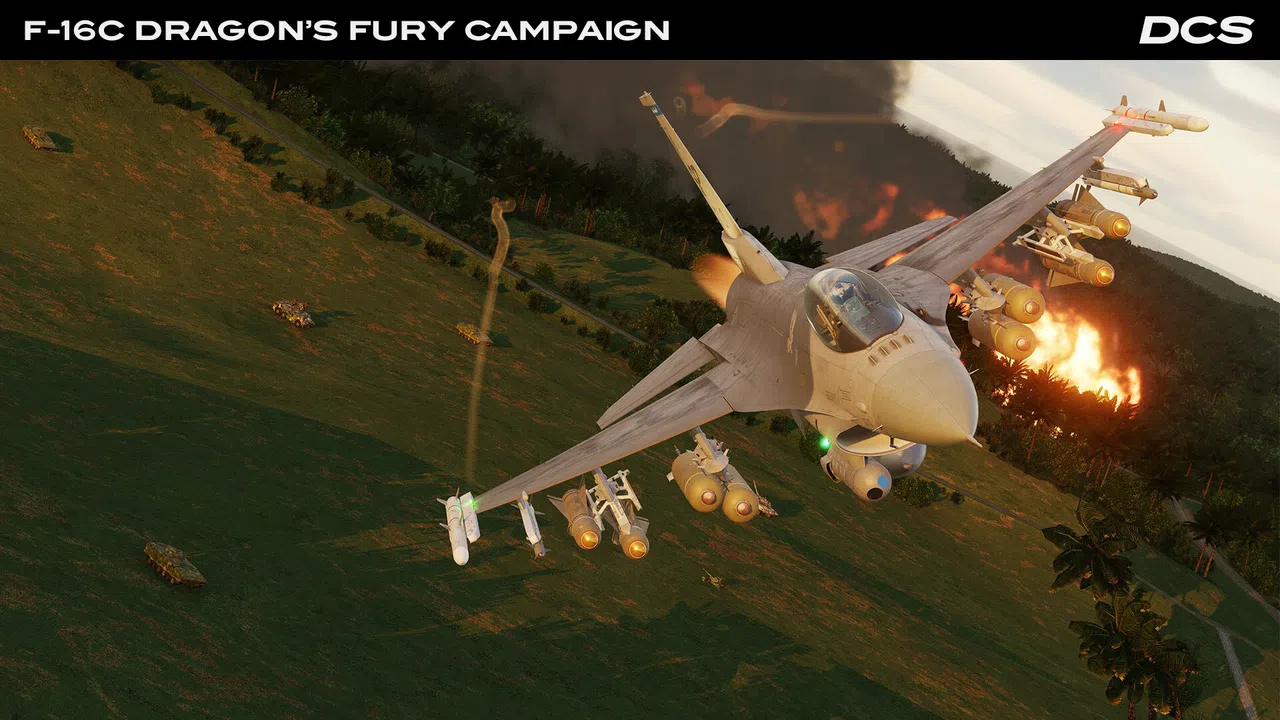 DCS: F-16C Dragon's Fury Campaign SorelRo Screenshot 8