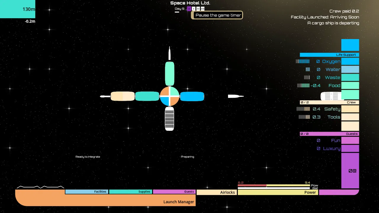 Space Hotel Ltd Screenshot 1