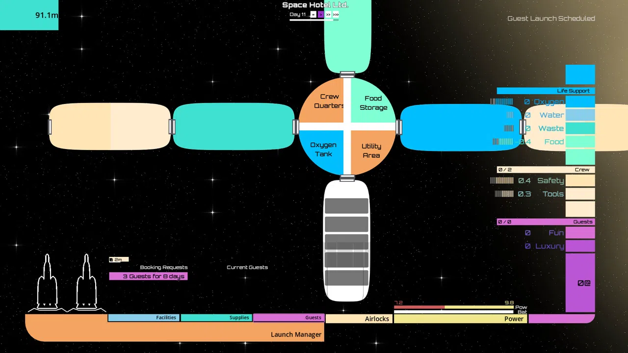 Space Hotel Ltd Screenshot 3