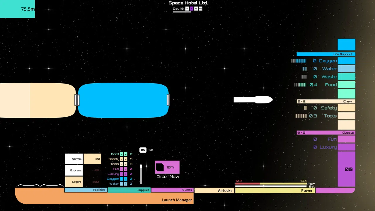 Space Hotel Ltd Screenshot 0