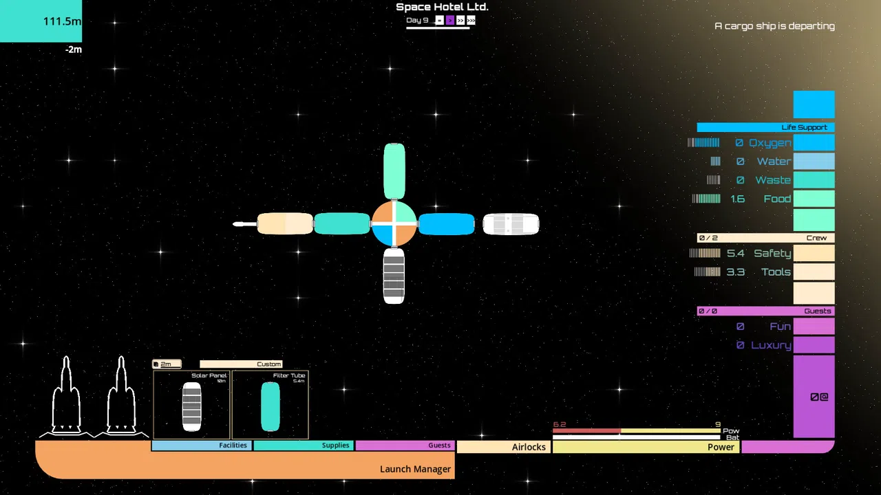 Space Hotel Ltd Screenshot 4