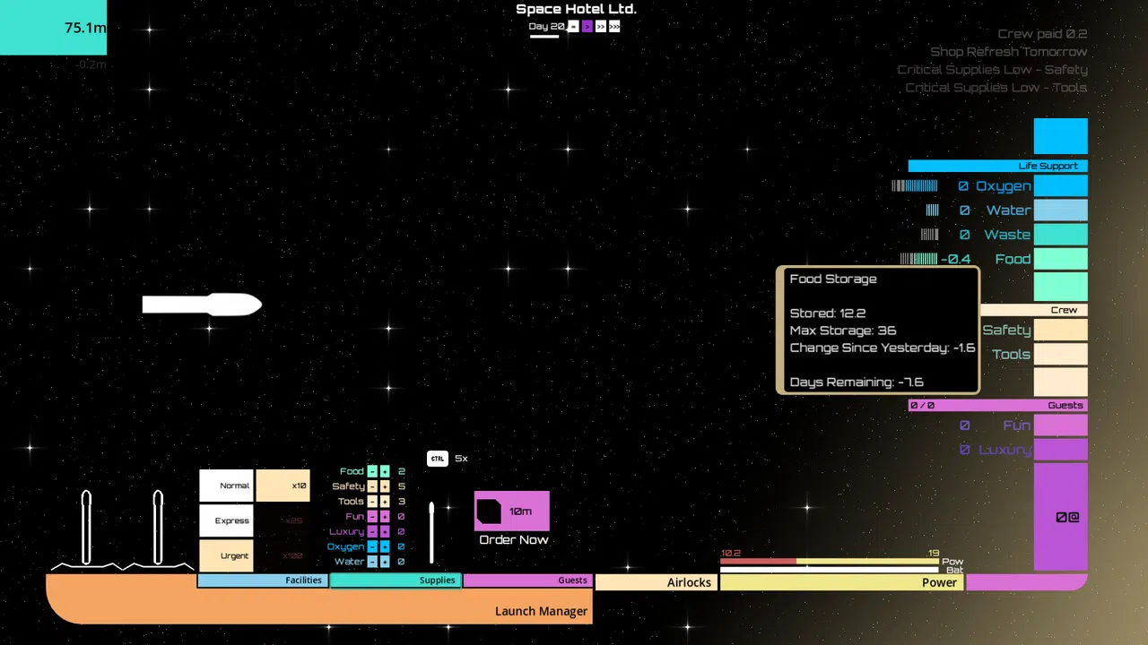Space Hotel Ltd Screenshot 2