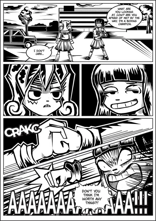 Creepy Creepy Love: Alternative comic book Screenshot 0