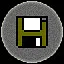 Floppy drive reading icon