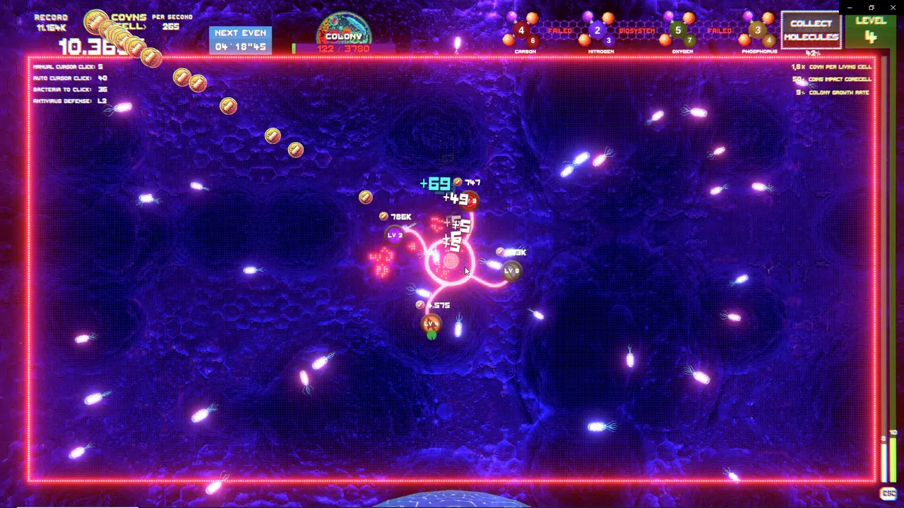 SynthetiCell BioClicker Screenshot 0