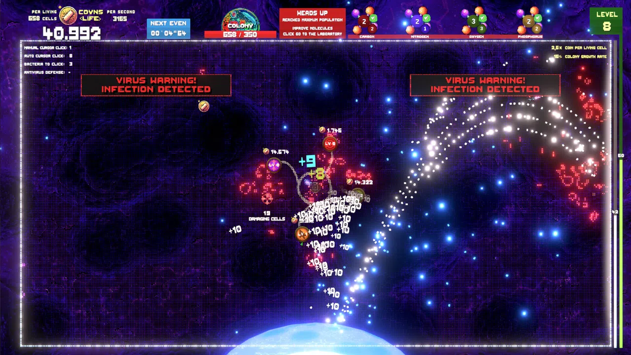 SynthetiCell BioClicker Screenshot 2