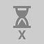 Clock X icon
