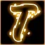 T icon